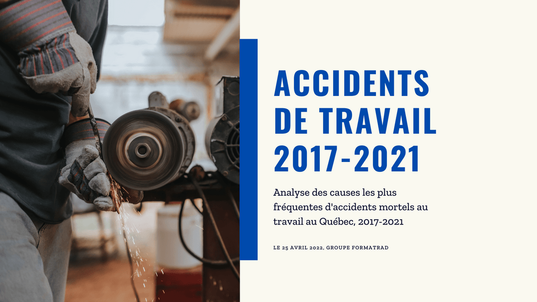Analyse des accidents de travail au Québec